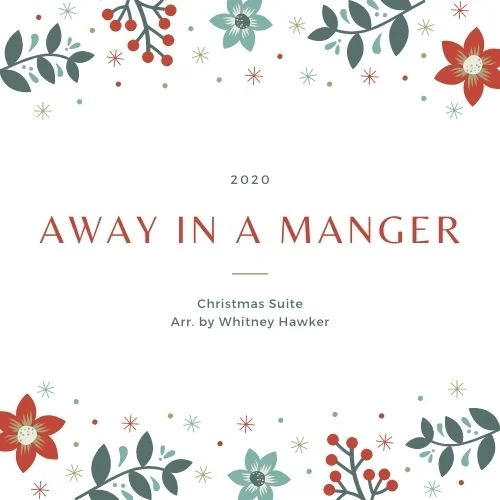 Away in a Manger Piano Solo - page 1