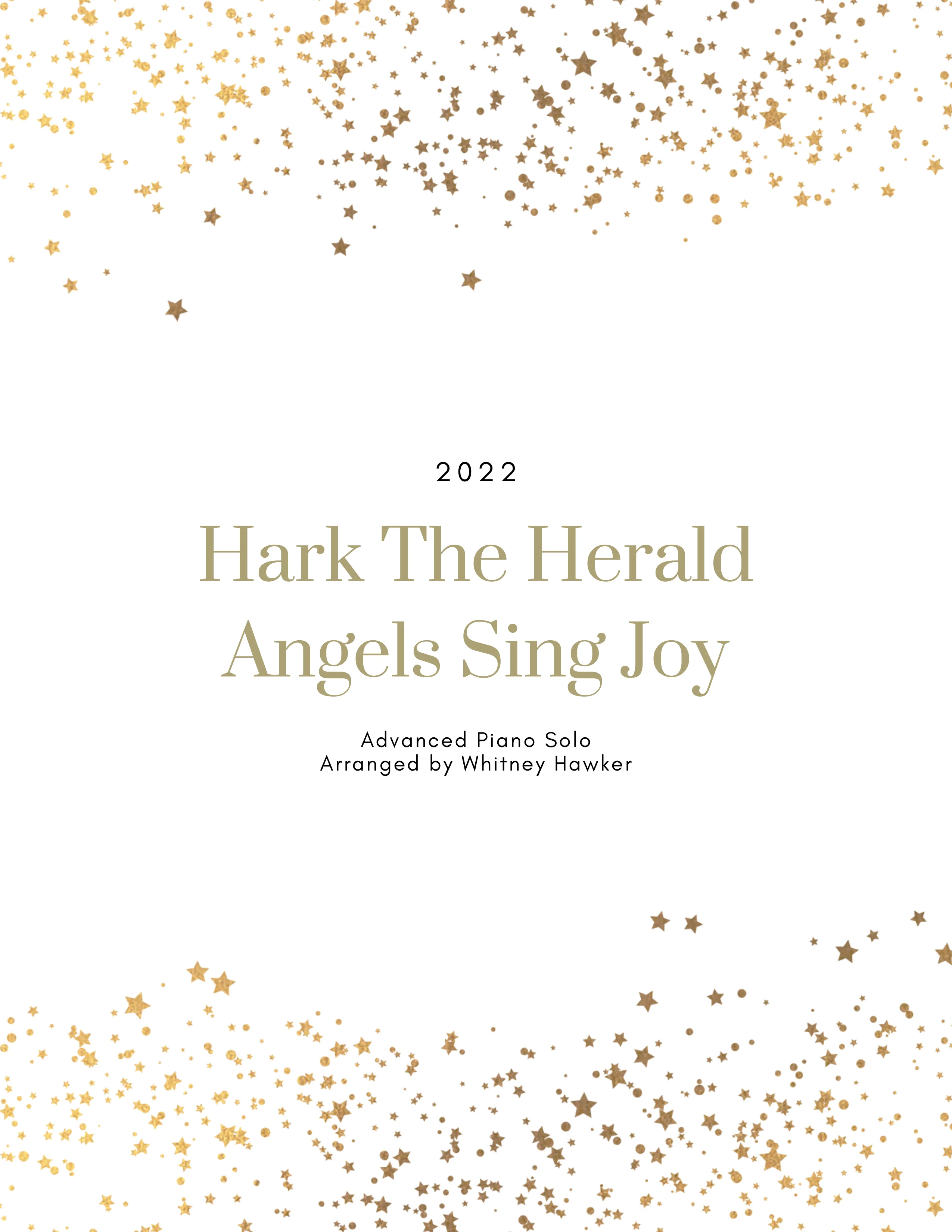 Hark The Herald Angels Sing Joy - page 1